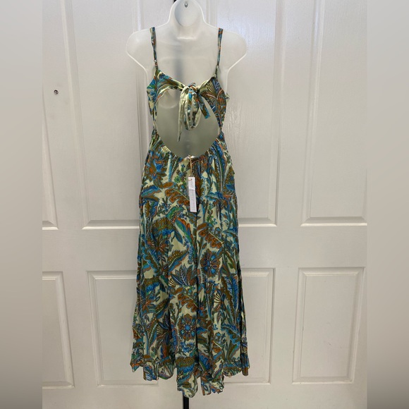 NEW wTag-HOUSE of HARLOW 1960 Multicolor Paisley Dress S - Picture 4 of 4